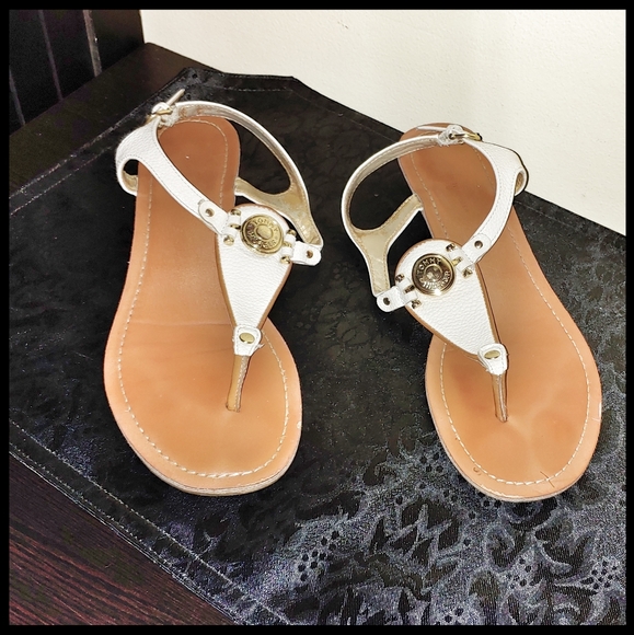 Tommy Hilfiger Shoes - Tommy Hilfiger White Sandals